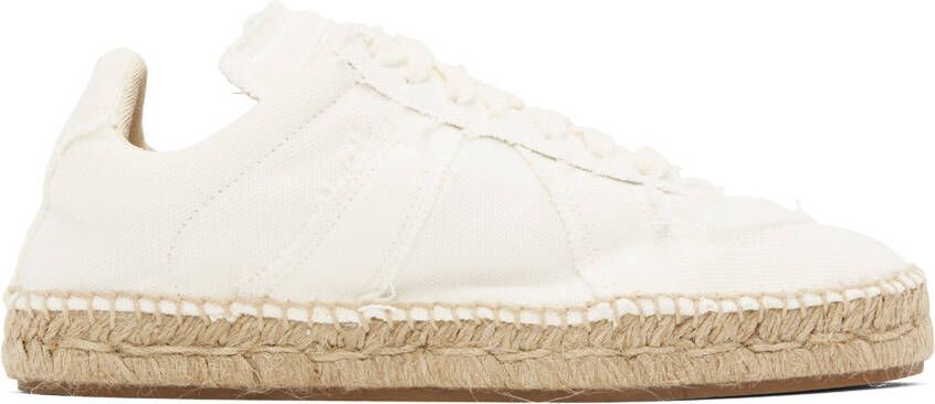 Maison Margiela White Replica Espadrilles - Picture 5