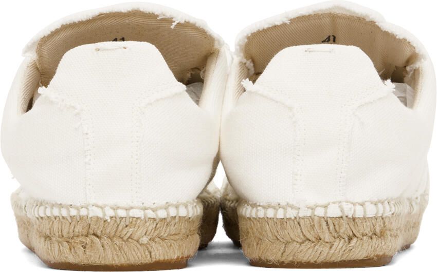 Maison Margiela White Replica Espadrilles
