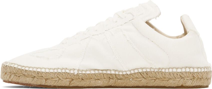 Maison Margiela White Replica Espadrilles - Picture 6