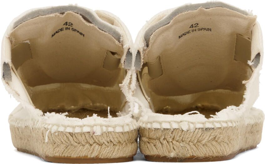 Maison Margiela White Replica Espadrilles