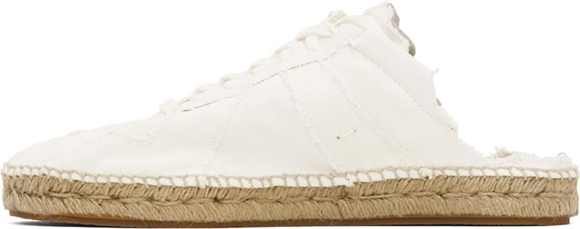 Maison Margiela White Replica Espadrilles - Picture 4