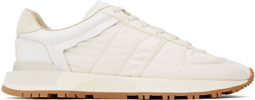 Maison Margiela White Evolution Runner Sneakers - Picture 7