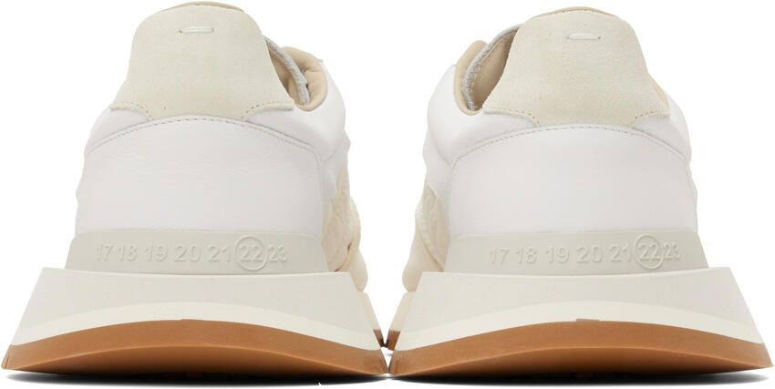 Maison Margiela White Evolution Runner Sneakers