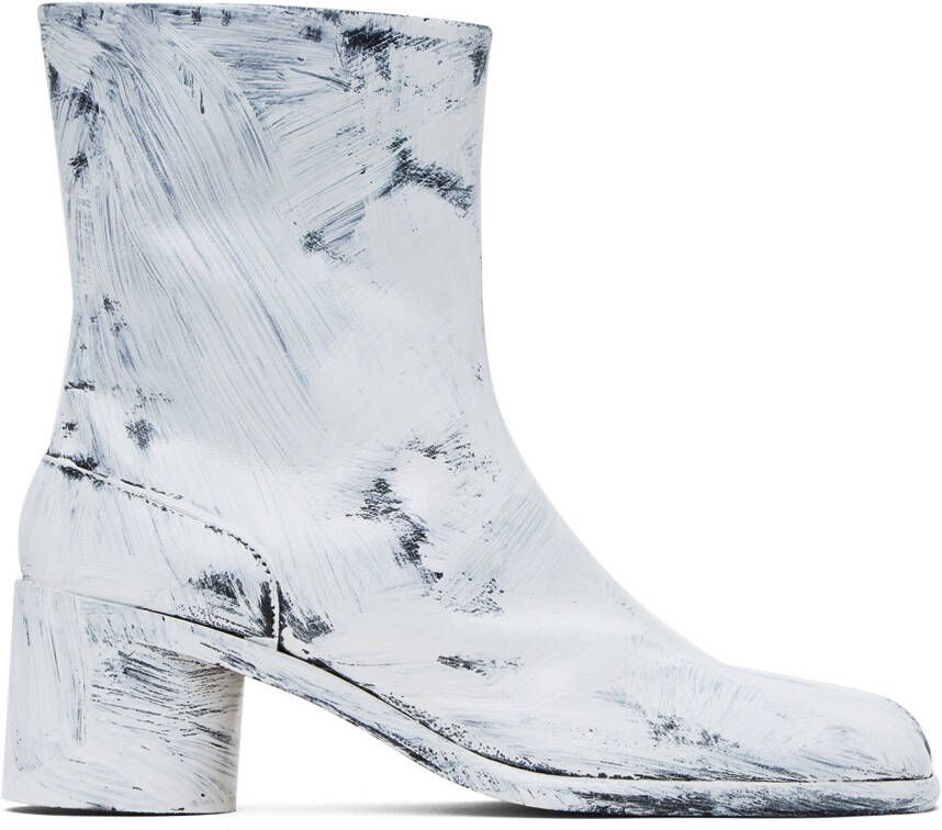 Maison Margiela White Tabi Bianchetto Boots - Picture 4