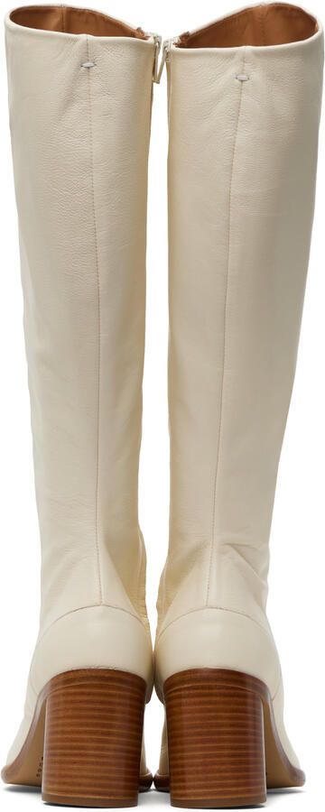 Maison Margiela White Tabi Boots - Picture 5