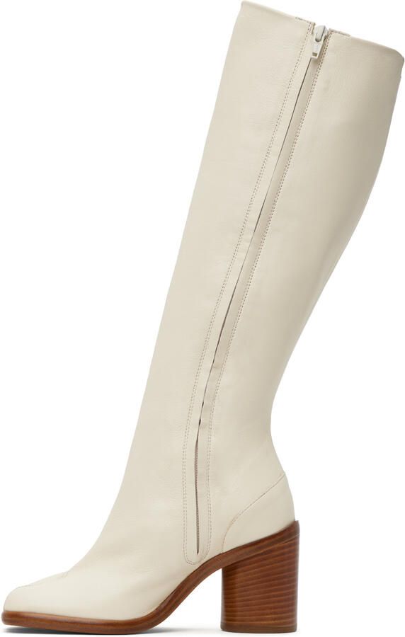 Maison Margiela White Tabi Boots