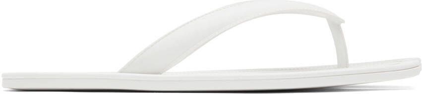 Maison Margiela White Tabi Flip Flops - Picture 5