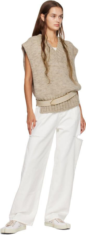 Maison Margiela Green Tabi Sneakers - Picture 3