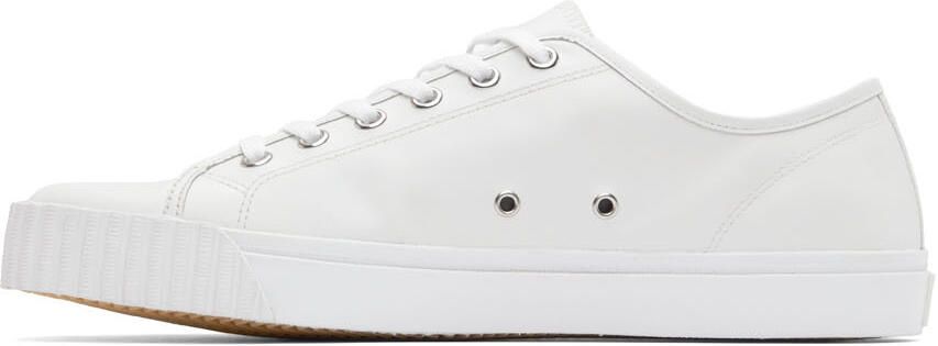 Maison Margiela White Tabi Sneakers - Picture 3