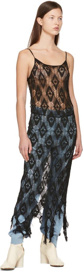 Maison Margiela White Vintage Mid Heel Tabi Boots - Picture 4