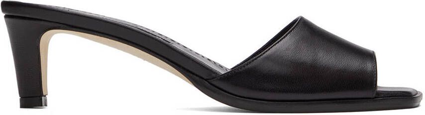 Manolo Blahnik Black Araspemu Heeled Sandals