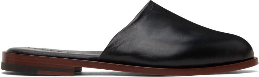 Manolo Blahnik Black Capuleti Mules - Picture 5