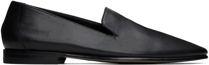 Manolo Blahnik Black Mario Loafers - Picture 5
