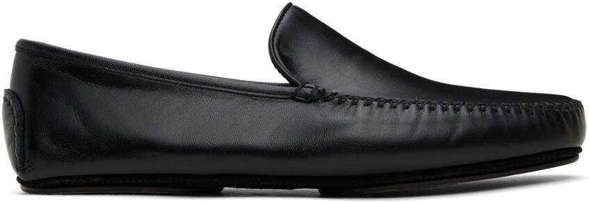 Manolo Blahnik Black Mayfair Loafers - Picture 5