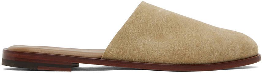 Manolo Blahnik Khaki Capuleti Loafers - Picture 4