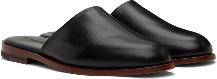 Manolo Blahnik Black Capuleti Mules - Picture 3