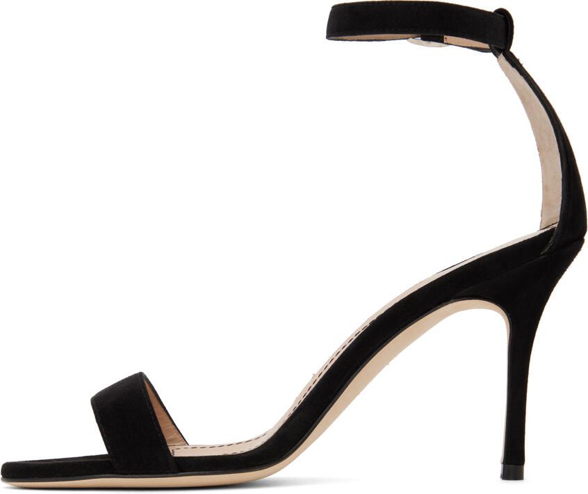 Manolo Blahnik Black Chaos Sandals - Picture 3