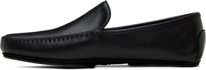 Manolo Blahnik Black Mayfair Loafers - Picture 4