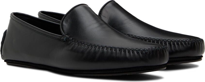 Manolo Blahnik Black Mayfair Loafers - Picture 2