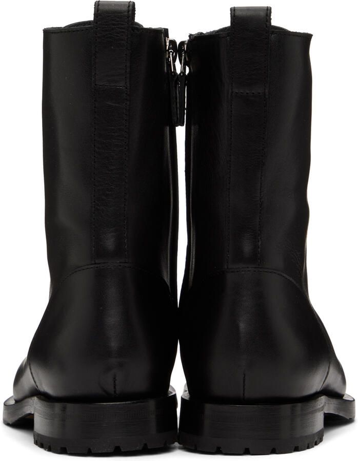 Manolo Blahnik Black Planigia Boots - Picture 2