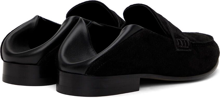 Manolo Blahnik Black Plymouth Loafers - Picture 3
