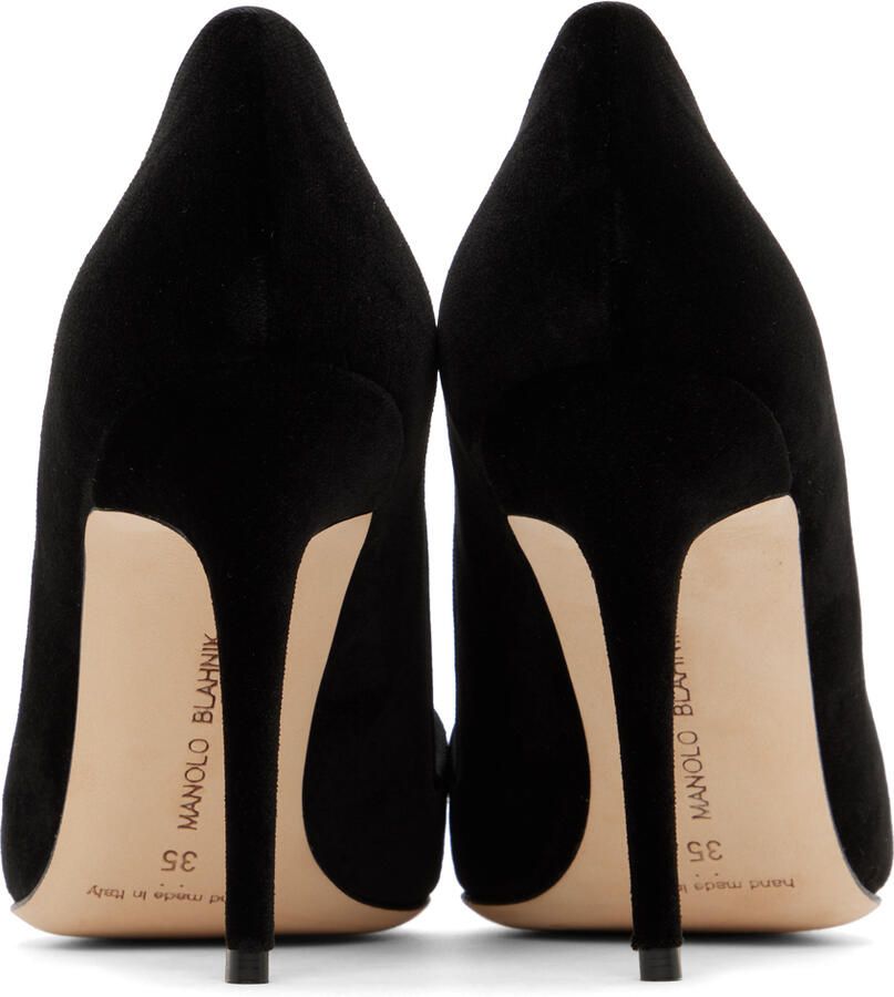 Manolo Blahnik Black Sinbelahi Heels