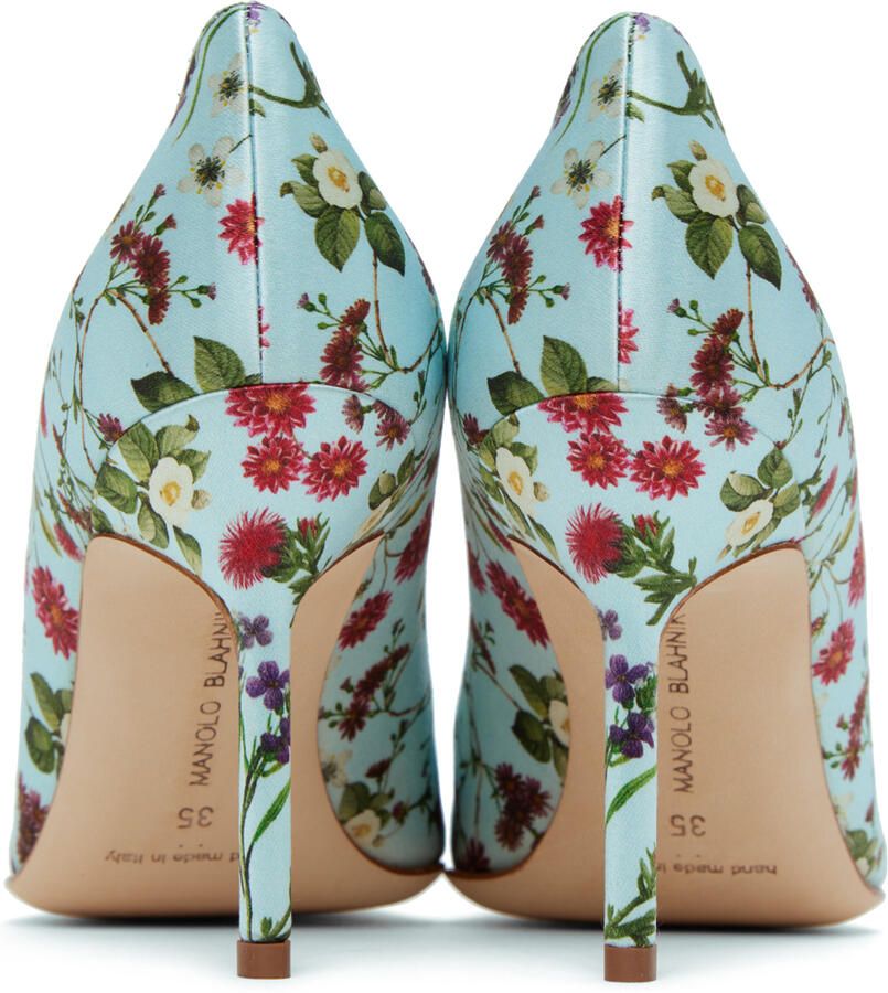 Manolo Blahnik Blue BB Pumps