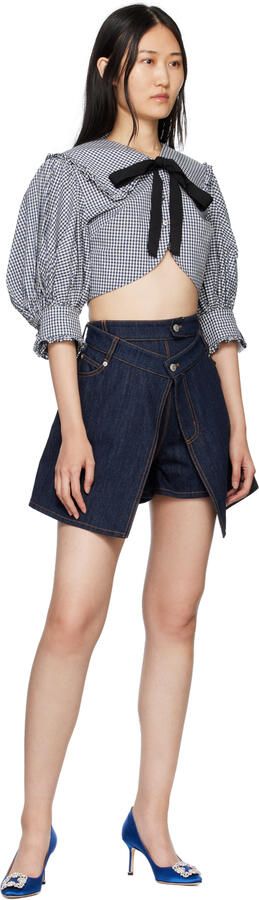 Manolo Blahnik Blue Hangisi Heels - Picture 4