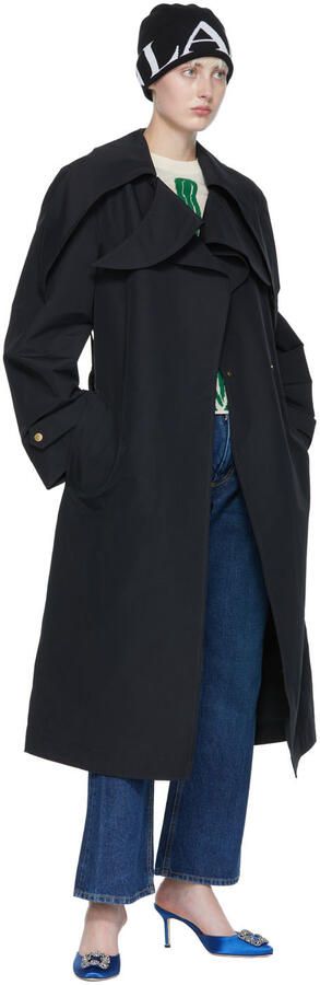 Manolo Blahnik Blue Hangisimuca Heels - Picture 3