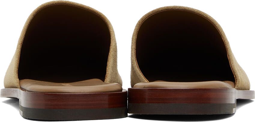 Manolo Blahnik Khaki Capuleti Loafers