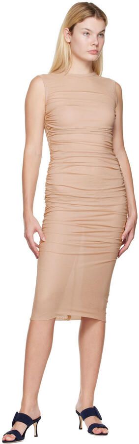 Manolo Blahnik Navy Gable Mules - Picture 4