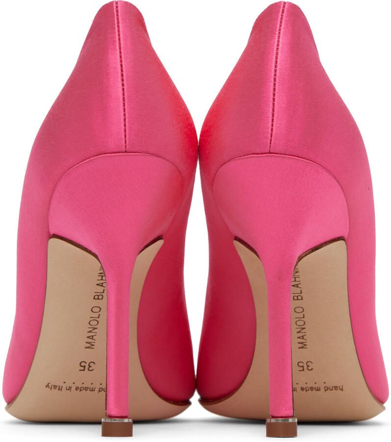 Manolo Blahnik Pink Hangisi Pumps