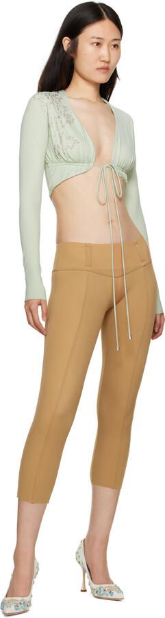 Manolo Blahnik White Fiorata Heels - Picture 4