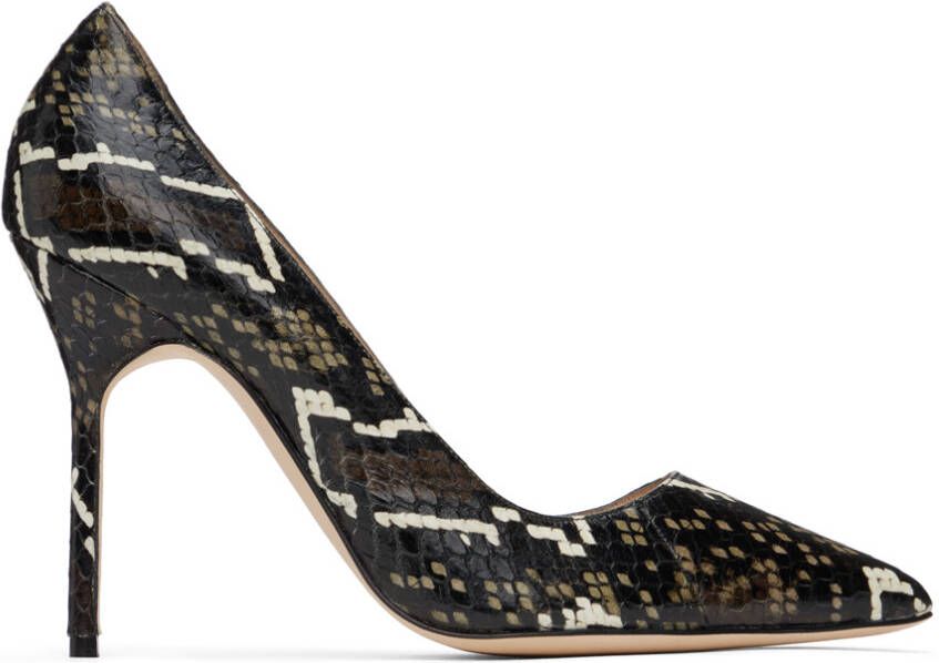 Manolo Blahnik Multicolor BB Heels