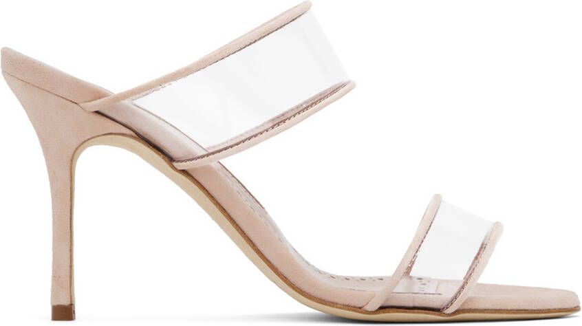 Manolo Blahnik Pink Invymu Heels