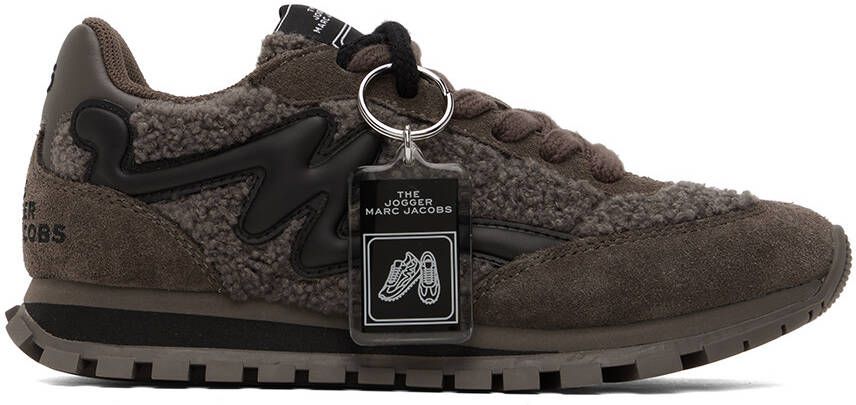Marc Jacobs Gray 'The Teddy Jogger' Sneakers - Picture 5