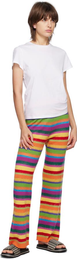 Marc Jacobs Black & White 'The Monogram Slide' Sandals - Picture 4