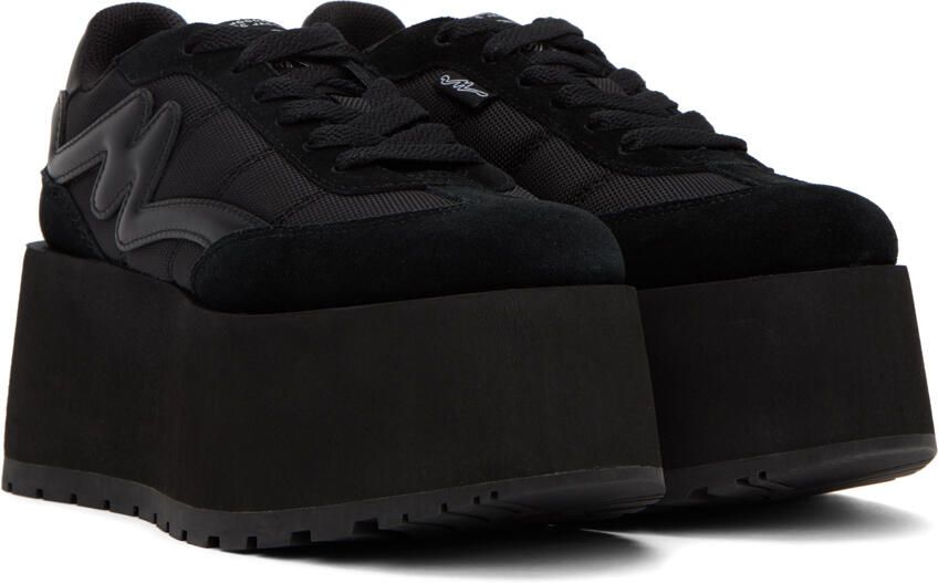 Marc Jacobs Black 'The Platform Jogger' Sneakers - Picture 2