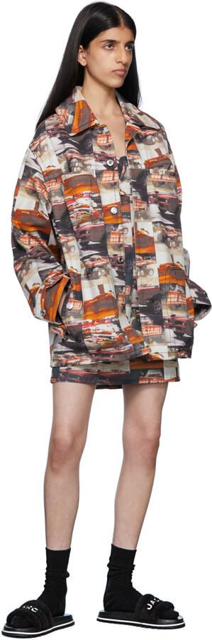 Marc Jacobs Black 'The Terry Slide' Sandals - Picture 4