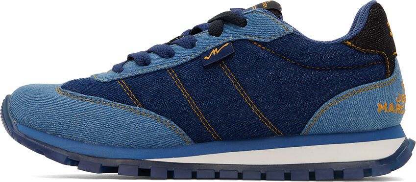 Marc Jacobs Blue 'The Denim Jogger' Sneakers - Picture 3