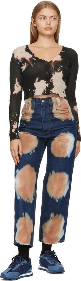 Marc Jacobs Blue 'The Denim Jogger' Sneakers - Picture 6