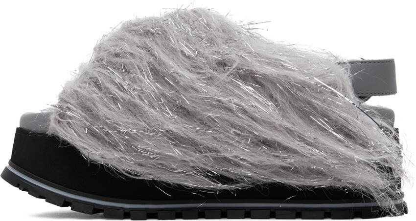 Marc Jacobs Gray 'The Creature Platform' Sandals - Picture 2