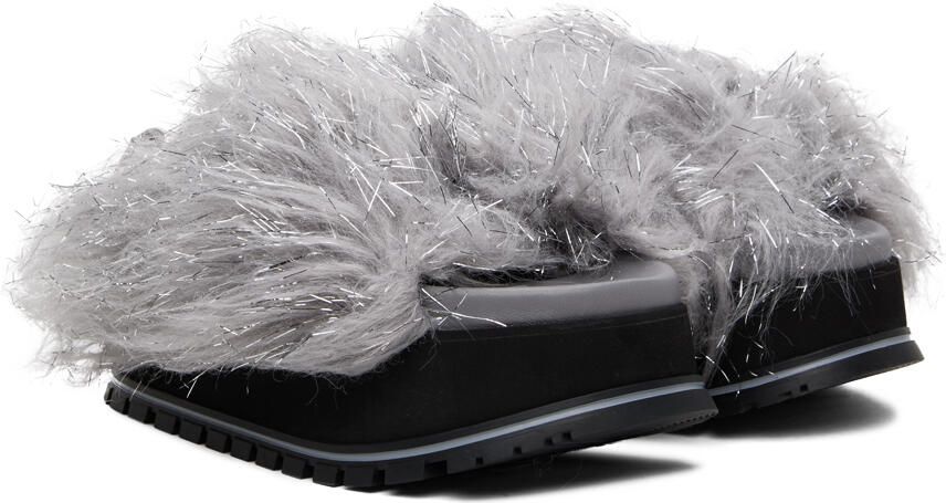 Marc Jacobs Gray 'The Creature Platform' Sandals