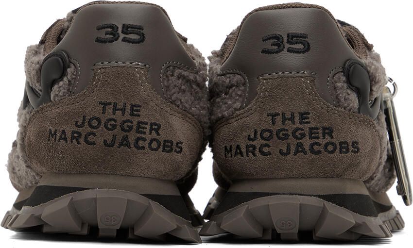Marc Jacobs Gray 'The Teddy Jogger' Sneakers