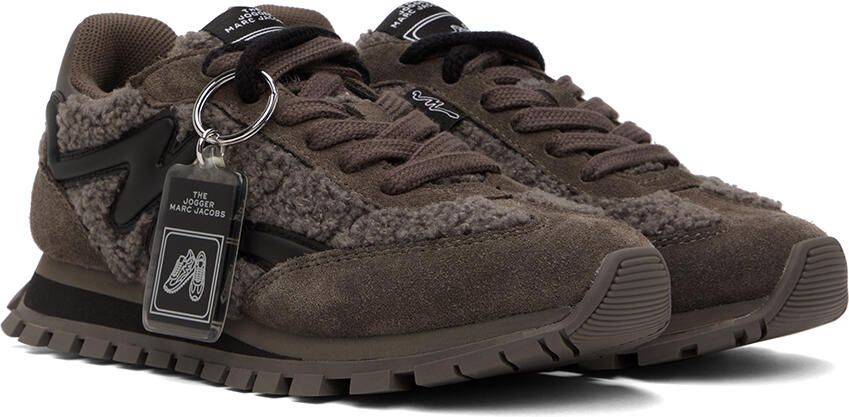 Marc Jacobs Gray 'The Teddy Jogger' Sneakers - Picture 2