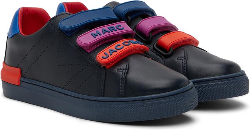 Marc Jacobs Kids Black Rubber Strap Sneakers - Picture 2