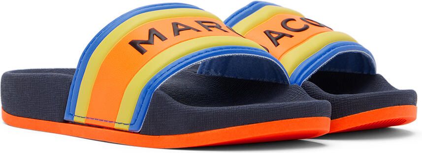 Marc Jacobs Kids Navy Rubber Sandals - Picture 2