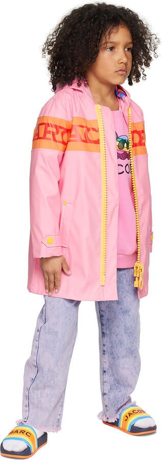 Marc Jacobs Kids Navy Rubber Sandals