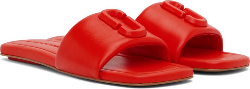 Marc Jacobs Orange 'The J Marc' Sandals - Picture 2