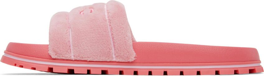 Marc Jacobs White 'The Leather Slide' Sandals - Picture 8